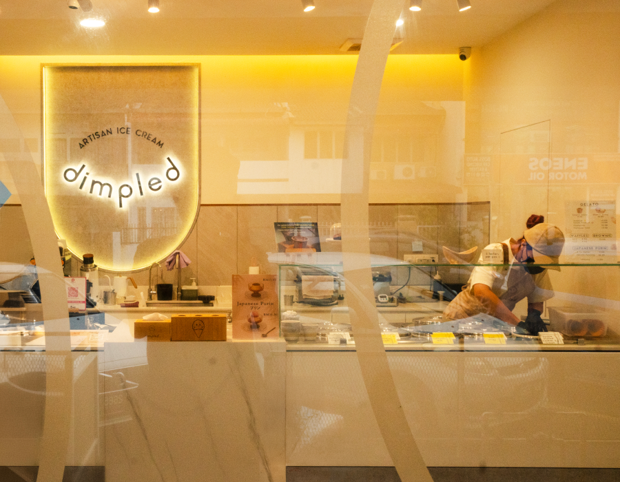 Dimpled Artisan Ice Cream